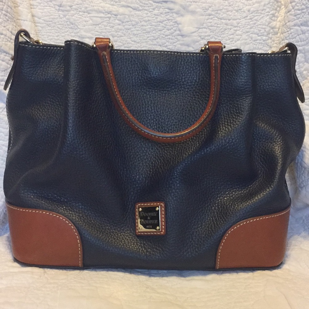 Dooney & Bourke Pebble Leather Satchel
